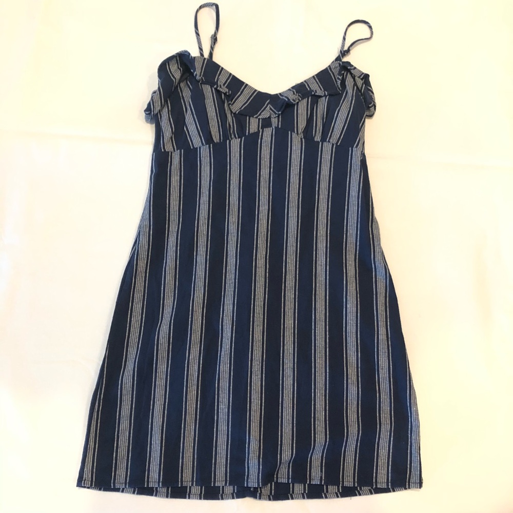Forever 21 Blue Stripped Dress